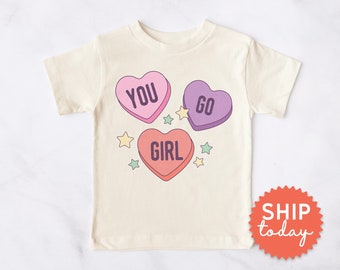 Girls Can Change the World Toddler Shirt, Feminism Kids Shirt, The Future Is Female, Empowering Girls Toddler Tee, (BC-WOM30)