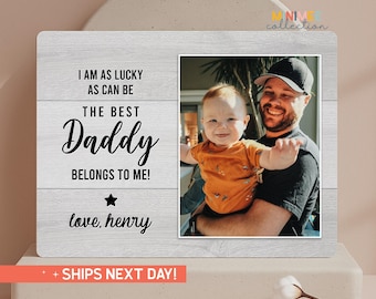 New Dad Keepsake Photo Frame  Father's Day Gift from Baby | Dad Birthay Gift From Baby  (PS-DAD54)