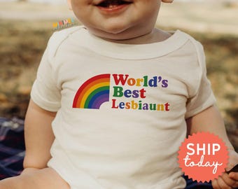 I Love My Guncle Baby Onesies® Brand | Rainbow Uncle Gift | Funny Baby Bodysuit | Baby Shower Present (BC-PRI111)