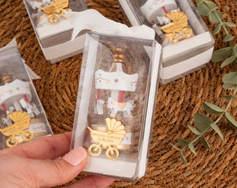 Personalized Carousel Party Favor, Baptism, Baby Shower, Birthday, Christening, Bachelorette