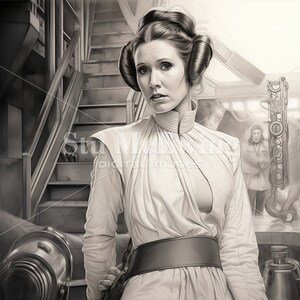 Leia’s Legacy Original Digital Portrait