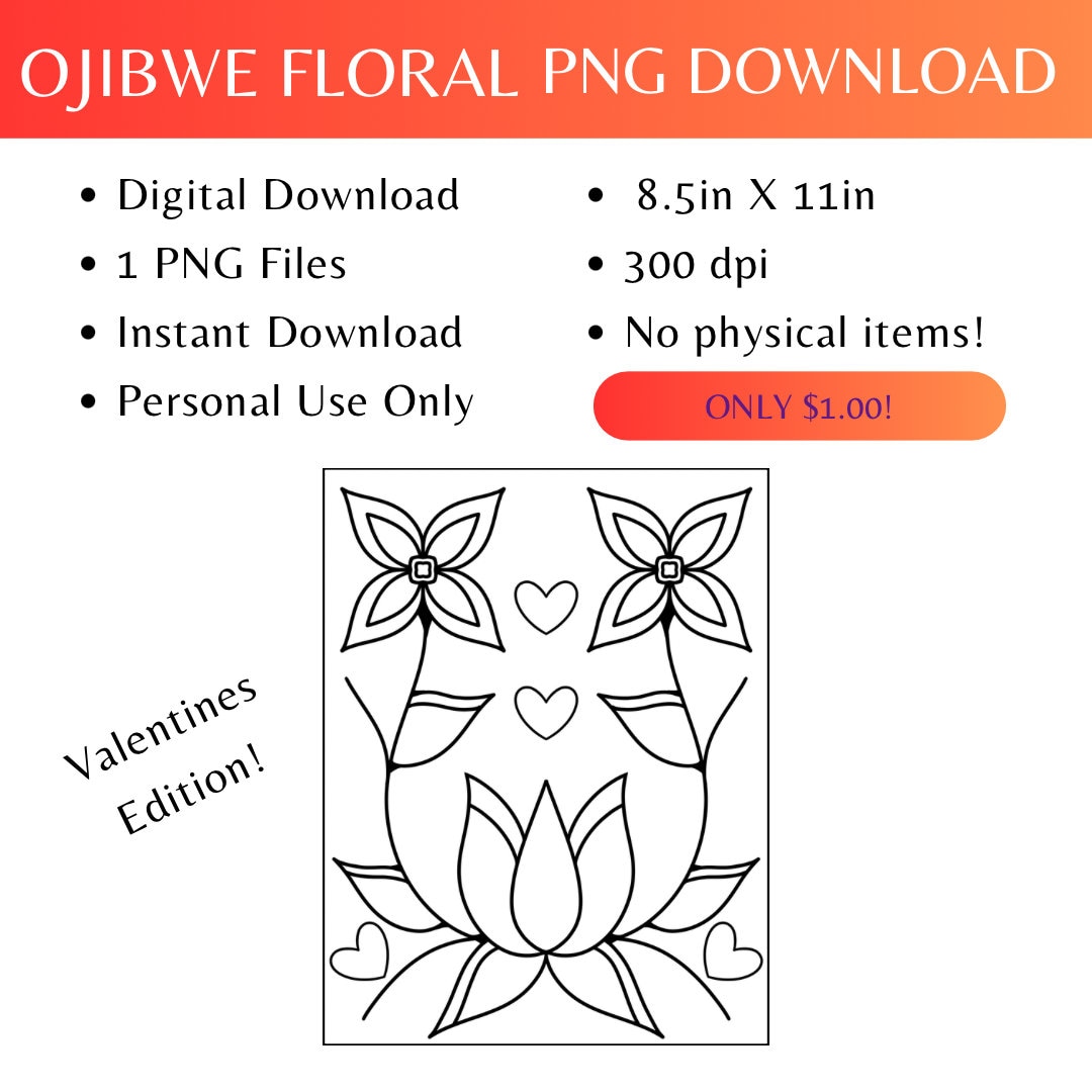 Ojibwe Floral Design - Etsy ojibwe-floral-design-etsy