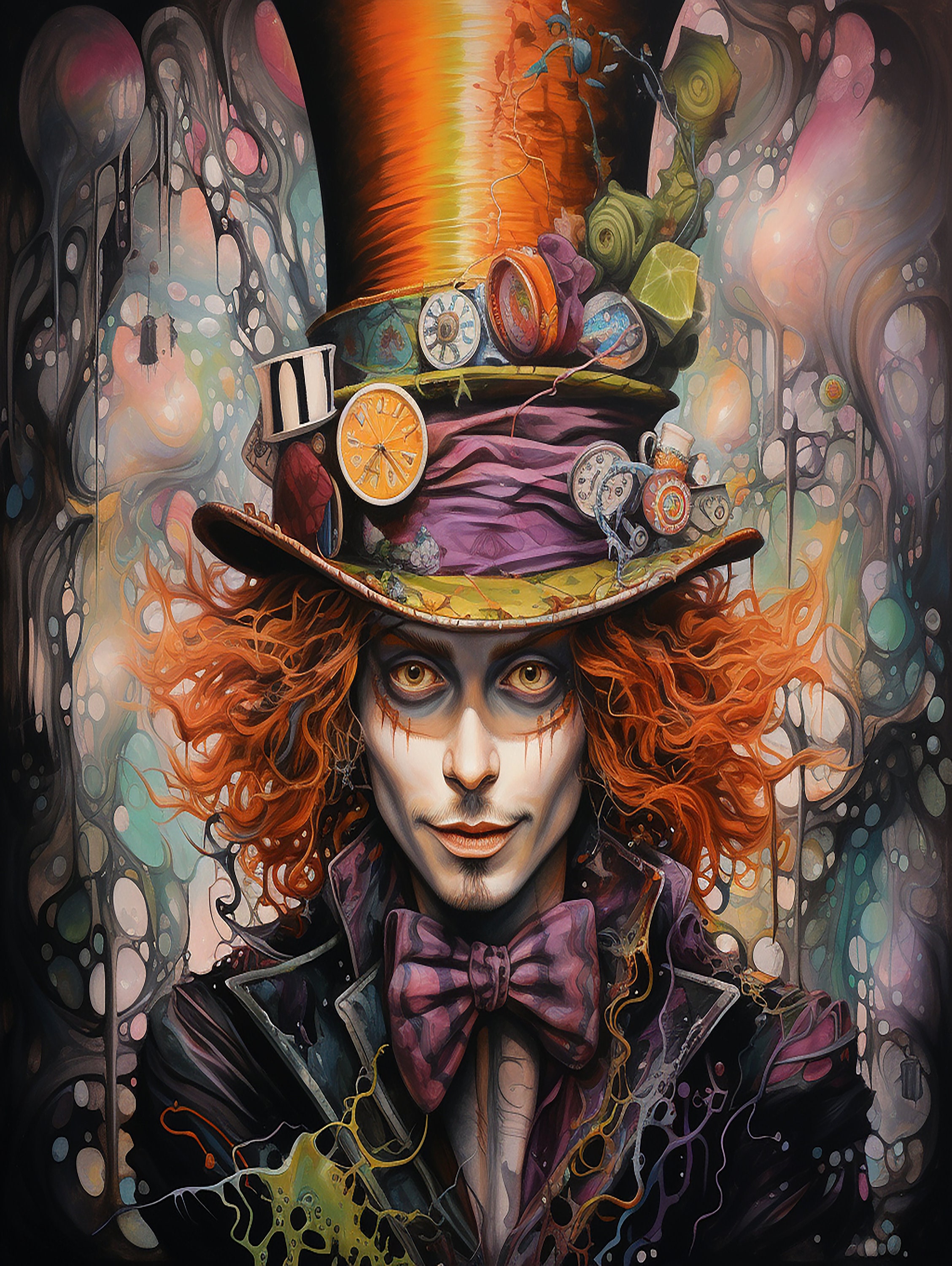Mad hatter tapestry new arrivals