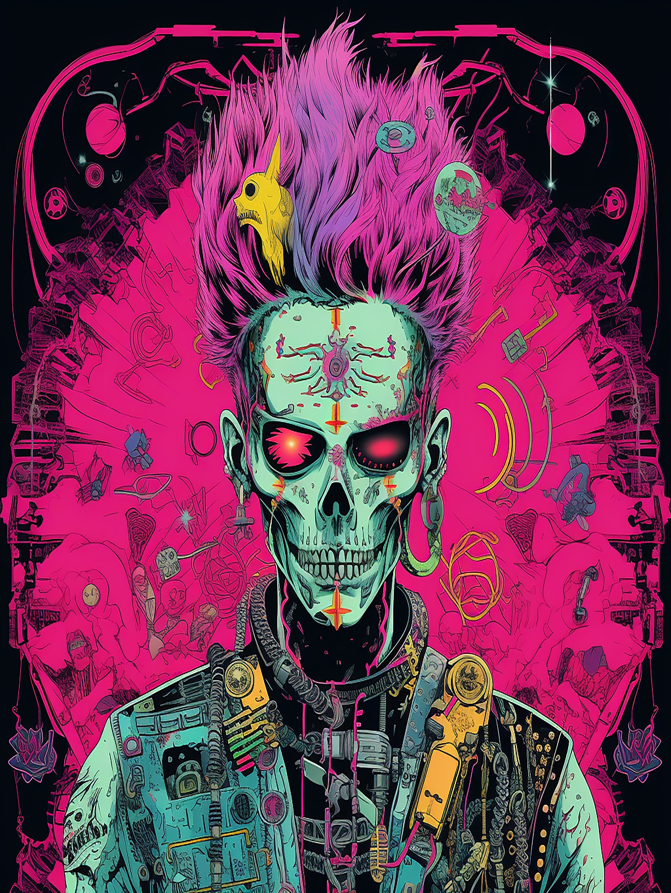 Punk Tapestry Collection 1 | Art, Surreal, Psychedelic, Punk, Alt