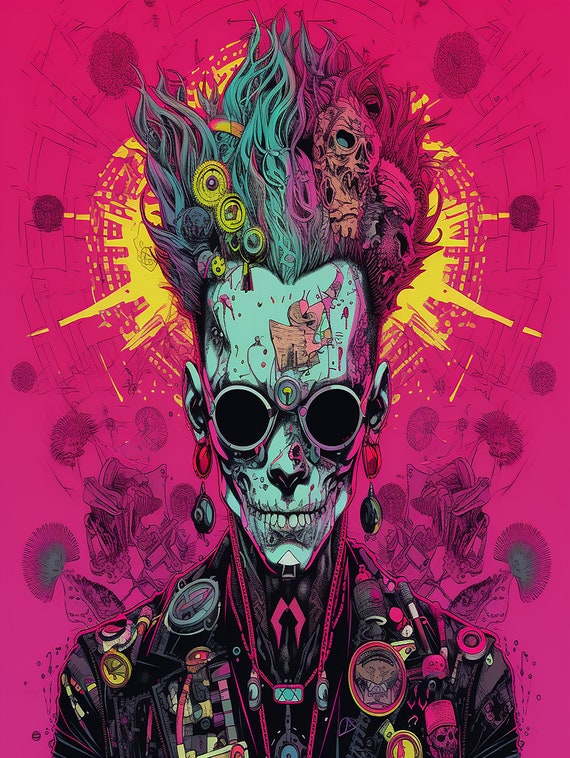 Punk Tapestry Collection 1 | Art, Surreal, Psychedelic, Punk, Alt