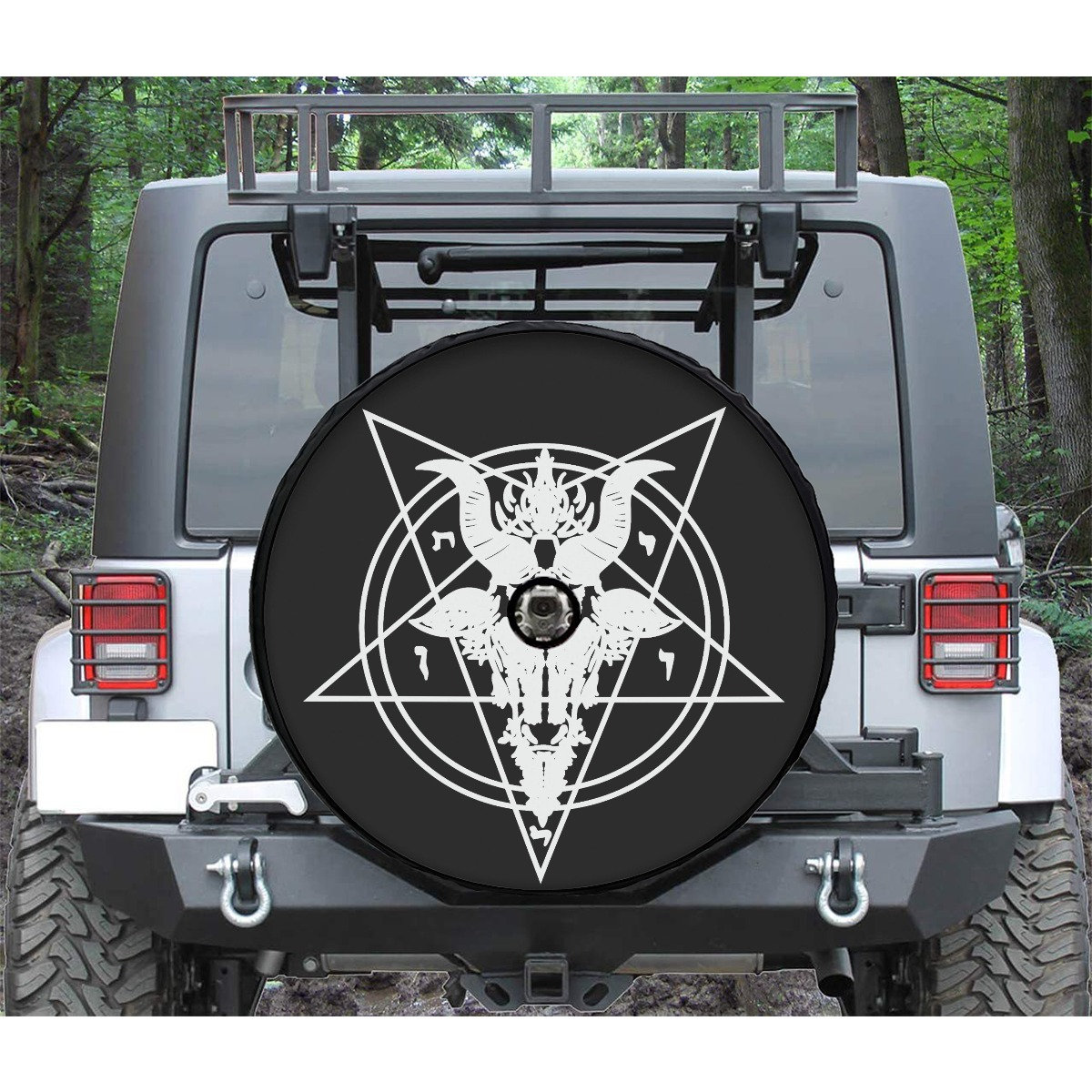 Gothic Tire Cover Etsy