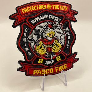 Pasco Fire Department Station 82 Patch – “Protectors of the City, Keepers of the Sky”