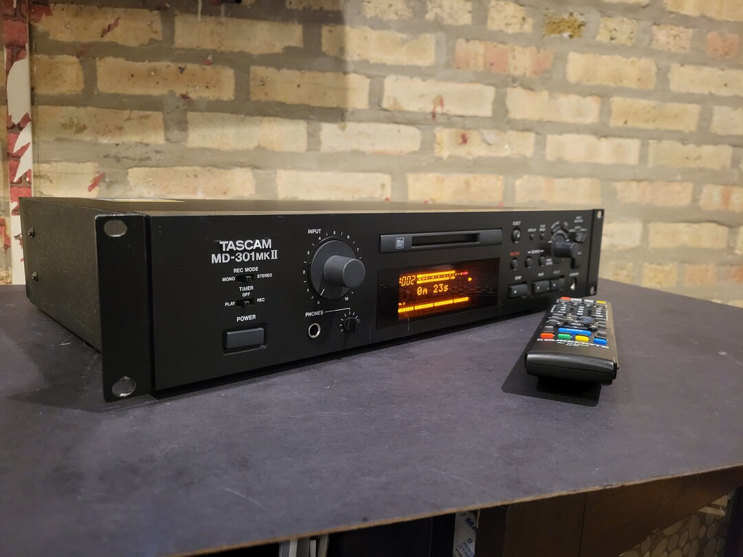 Tascam MD301 MK2 Professional Minidisc Player Recorder Fully