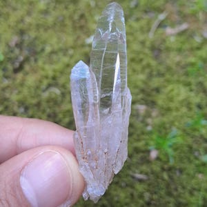 Optical Cathedral Alien Ganesh Himal Quartz Crystal w\ Amazing Etched Patterns & Rainbow_10gr \ Himalayan Quartz Crystal