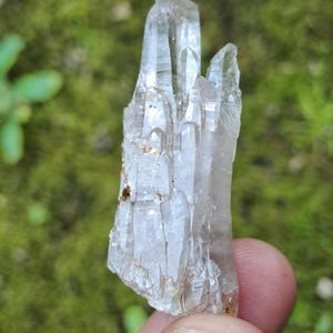 Cathedral Ganesh Himal Quartz Crystal w\ Amazing Etched Patterns_12gr \ Himalayan Quartz Crystal