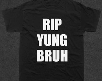 Camiseta RIP Yung Bruh, mercancía de Lil Tracy