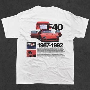 Tシャツ・カットソー COVERNAT Racing Car T-Shirt Ivory Vintage Nismo Nissan Motorsports T-shirt, Nissan Motorsports