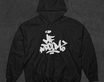 Wu Wear Hoodies Blue /red Color Blocked 90s Oldschool Hiphop
