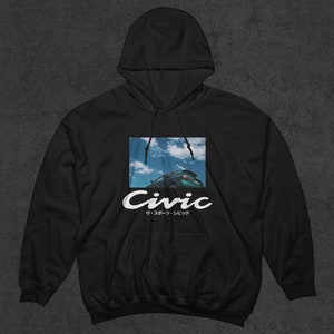 Honda Civic EG6 Hatchback Hoodie, 90&#39;s Car Hoodie, JDM Pullover