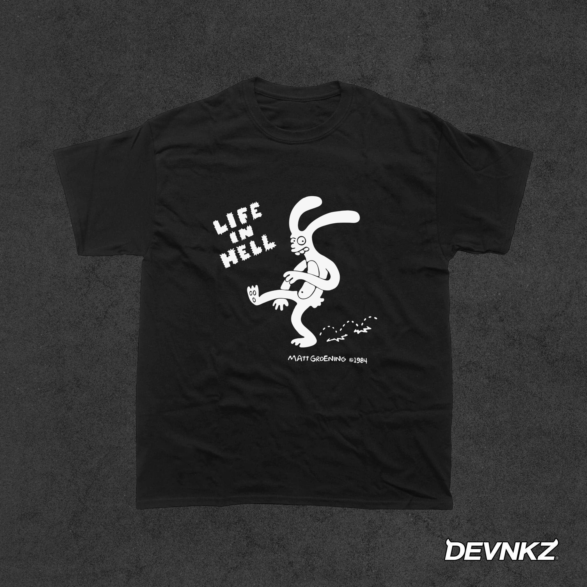 Vintage Life in Hell T-shirt, 80's Comic Shirt - Etsy