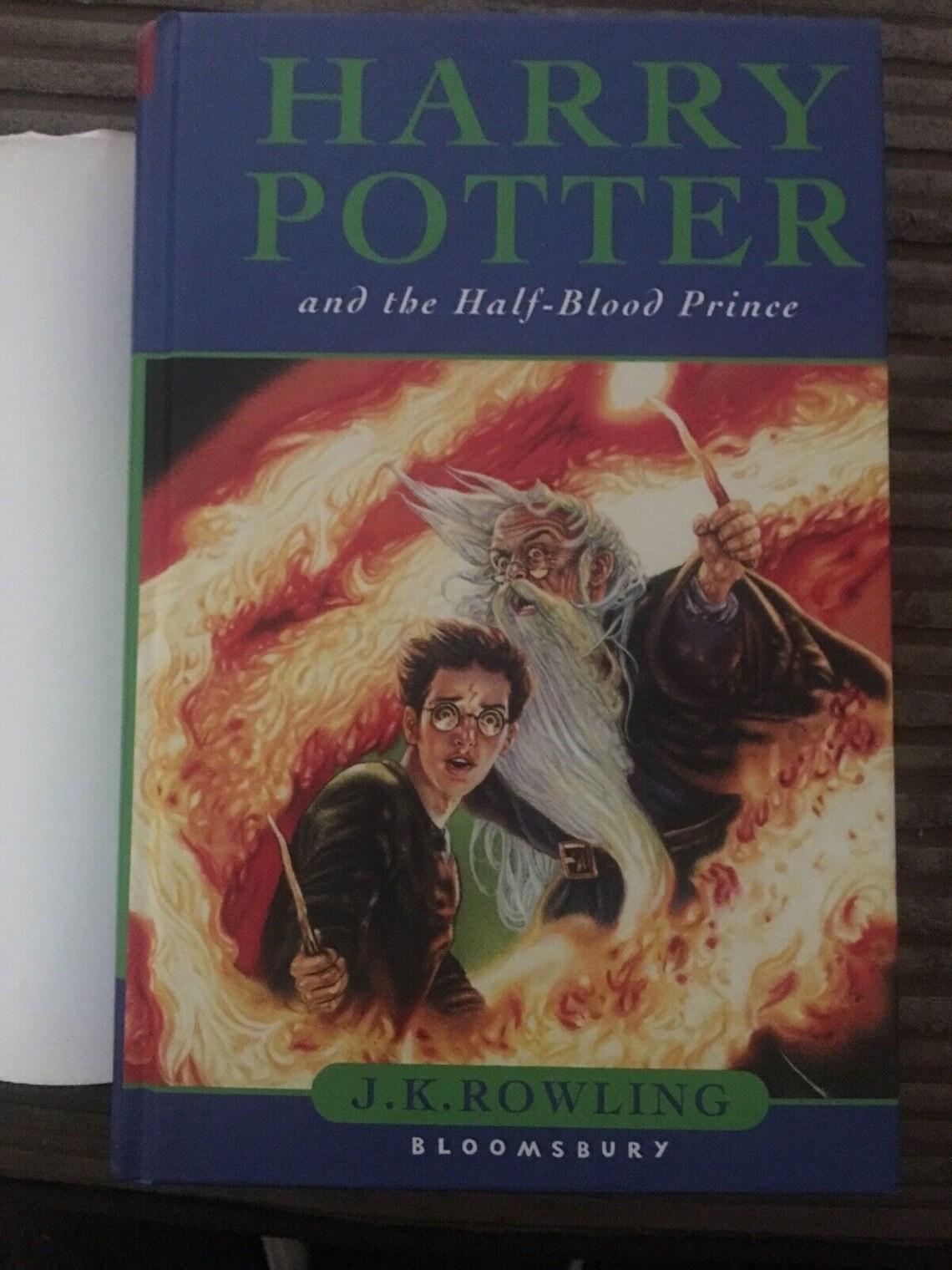 Harry Potterand the Halfblood Prince First Edition/first Print Hardback Book Etsy UK