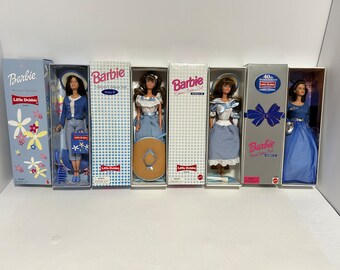 4 Mattel Little Debbie Barbie Doll Collection