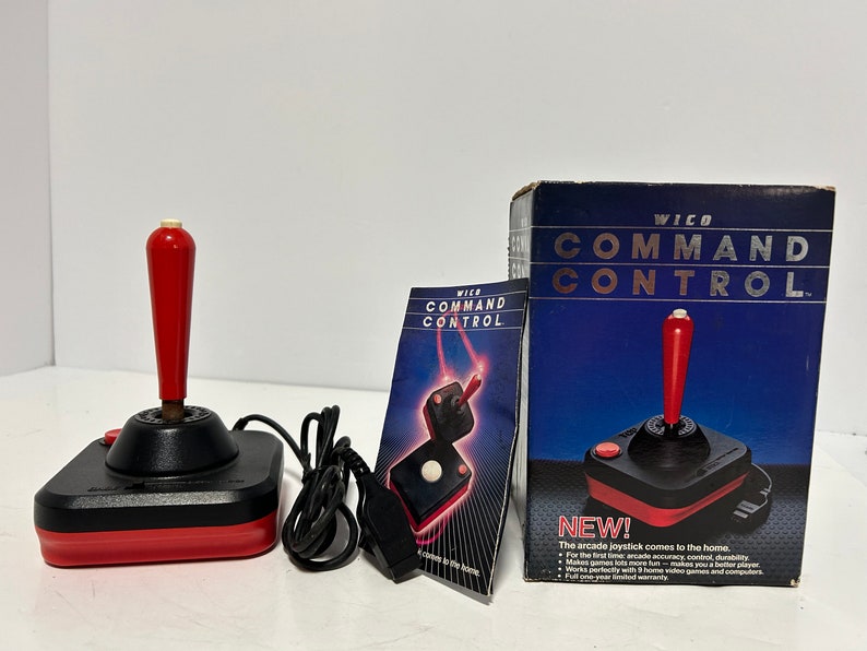 1982 WICO Command Control Joystick 15-9714 UNTESTED image 1