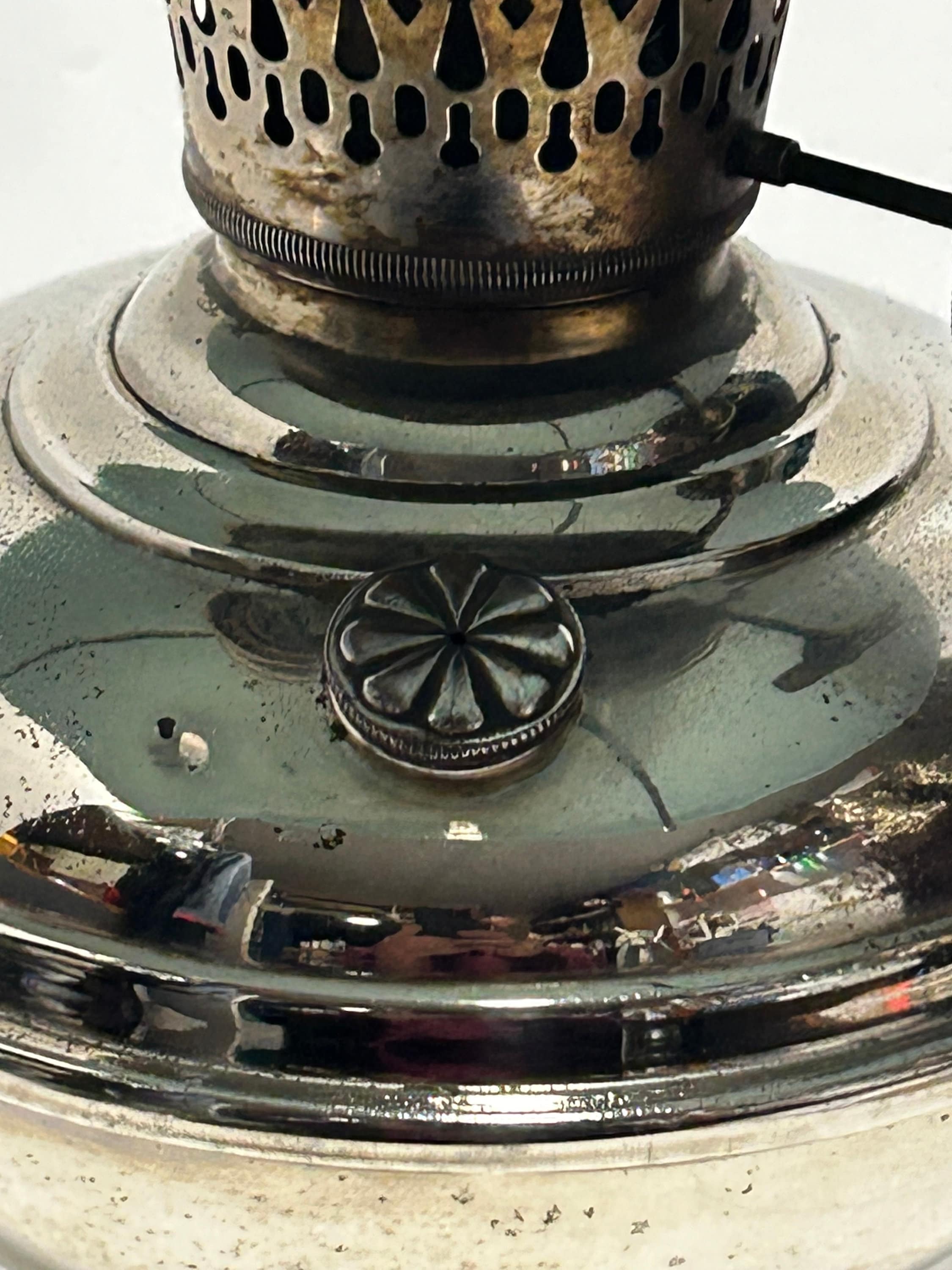 The Mantle Lamp Company of America Aladdin Model No 5 Kerosene Lamp Etsy