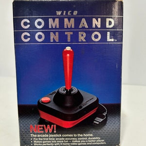 1982 WICO Command Control Joystick 15-9714 UNTESTED image 2
