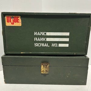 Gi joe locker box sales