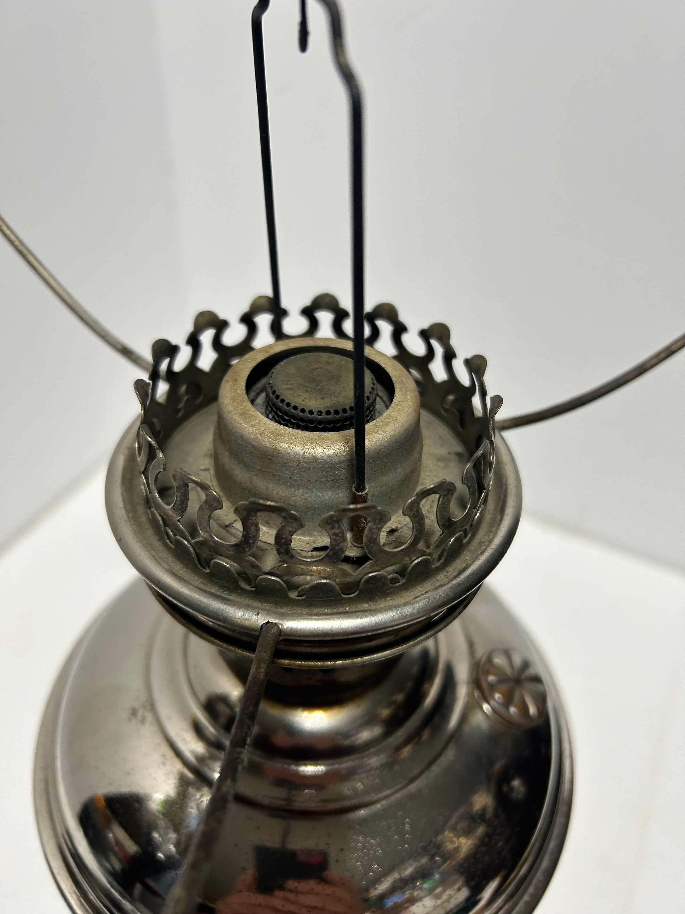 The Mantle Lamp Company of America Aladdin Model No 5 Kerosene Lamp Etsy