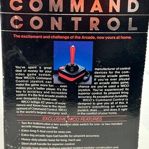 1982 WICO Command Control Joystick 15-9714 UNTESTED image 4