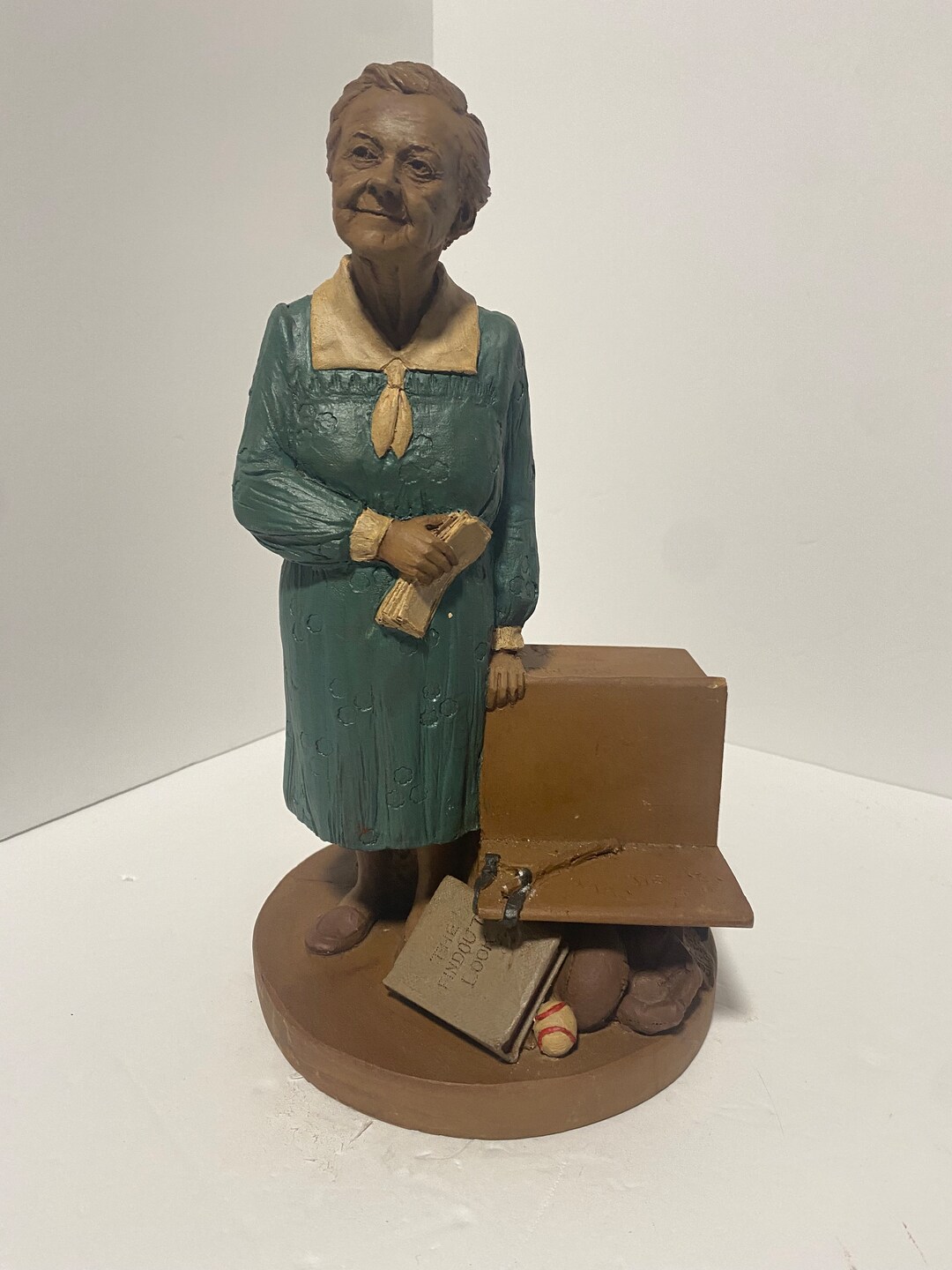 Tom Clark Gnome Miss Mary Signed by Tom Clark Artist Etsy