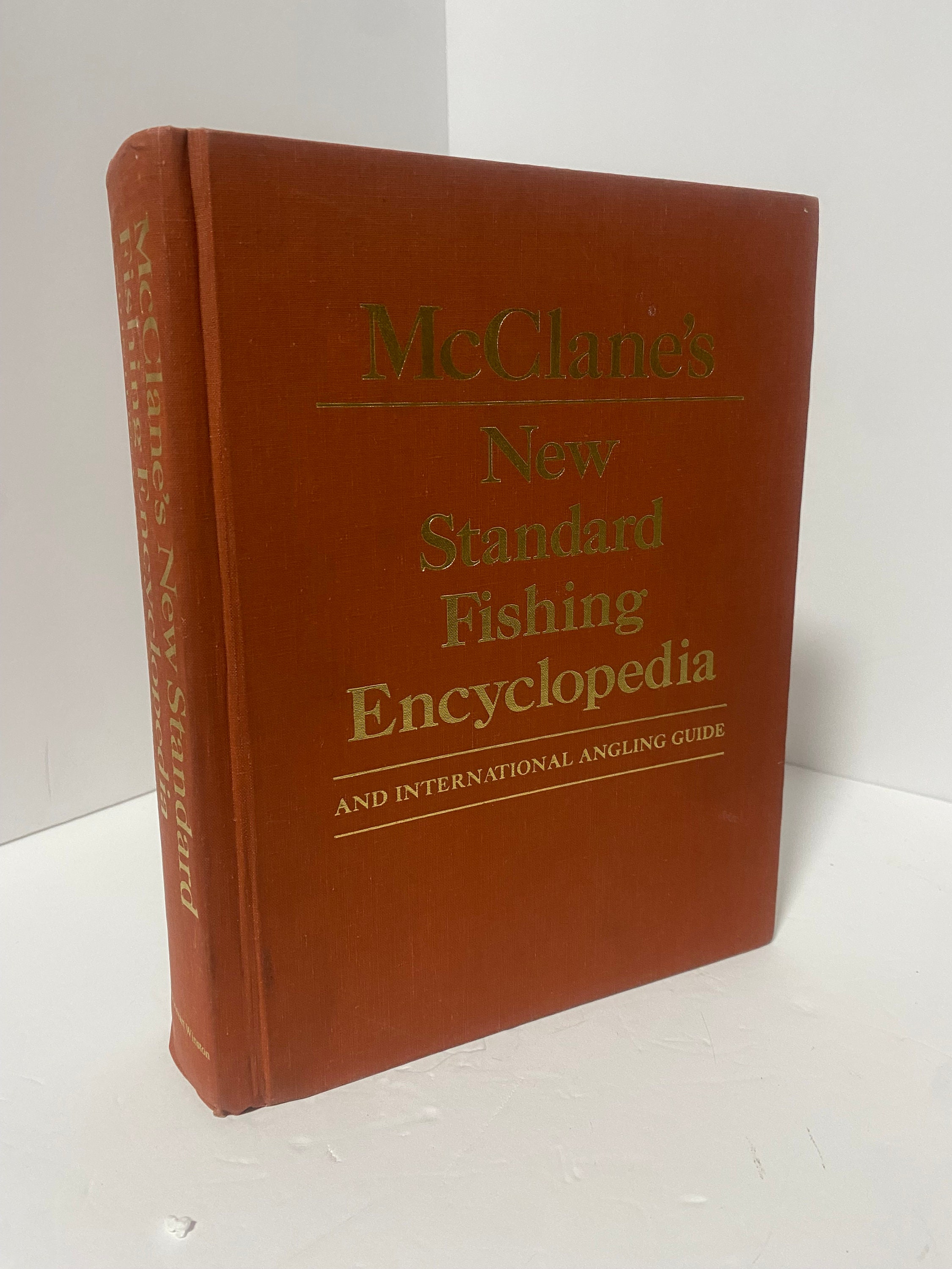 Mcclane's New Standard Fishing Encyclopedia by A.J Mcclane Hardcover 