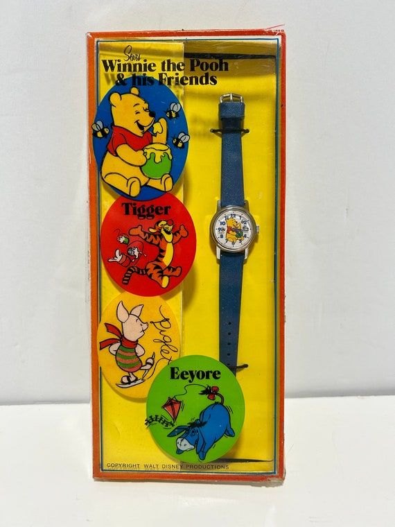 RARE FIND!!! Winnie the Pooh Sears 1970's Watch w… - image 1