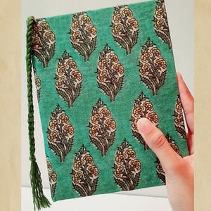 Diario hecho a mano con marcapáginas gratis, diario tamaño A5, cuaderno de 156 páginas, planificador diario, regalo para maestros, regalo para niños