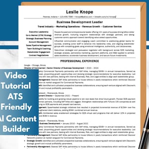 Editable ATS Friendly Corporate Curriculum Vitae Template, Professional CV Resume, 2 Page Word Resume Template