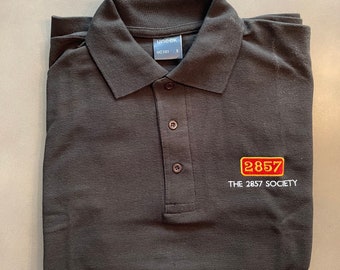 2857 Society - Railway Polo Shirt Black