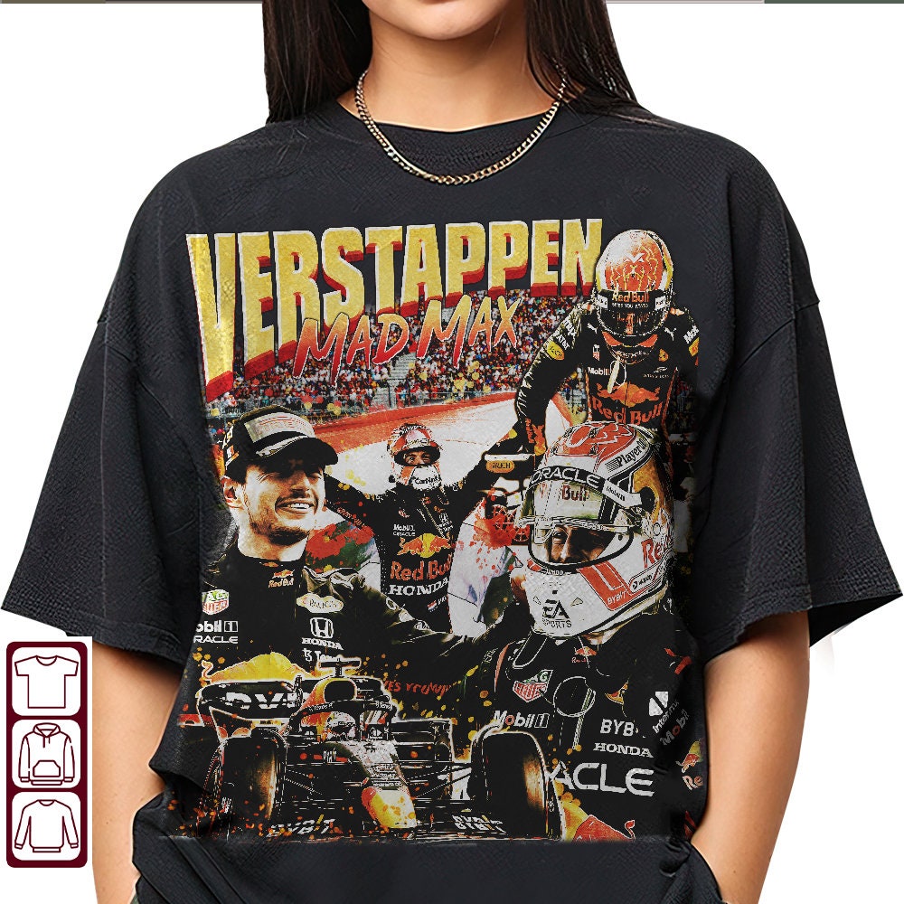 Max Verstappen 90s Vintage Max Verstappen Bootleg Shirt Max 