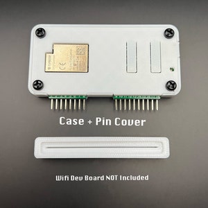 Flipper Zero Wifi Dev Board Case + Pin Cover | Rigid Screw Case