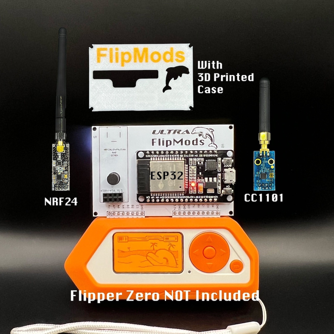 Flipper Zero 2-in-1 RF Devboard - NRF24 + CC1101 Für 2,4 GHz & 433 MHz