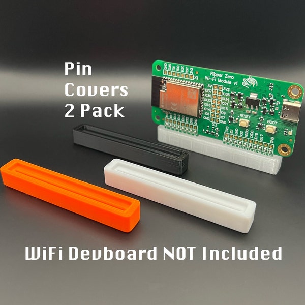 2-Pack Pin Covers for Flipper Zero Wifi Devboard