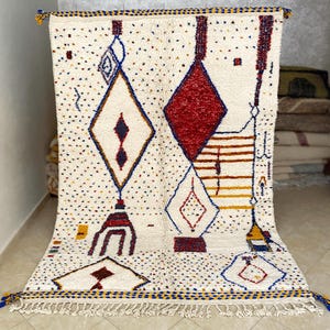 Geometric Dreams – Beni Ourain Rug from the Atlas Mountains