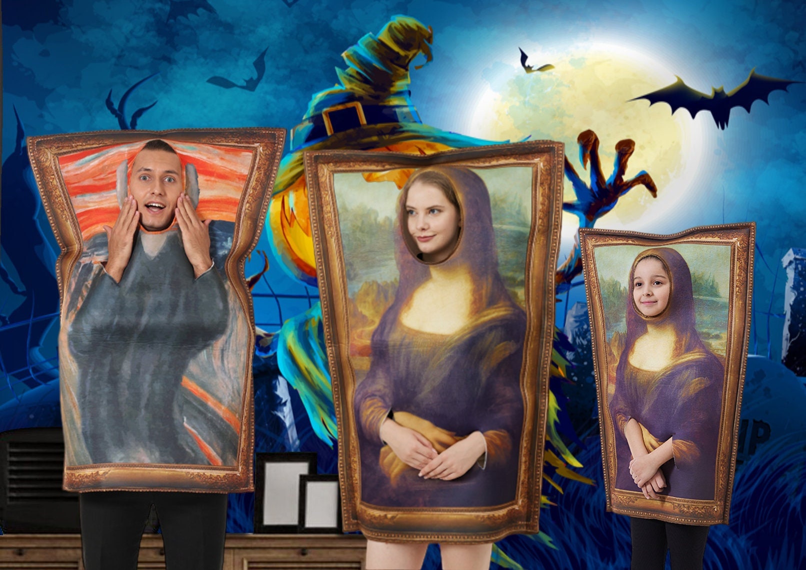 Mona Lisa Costume Homemade — free download