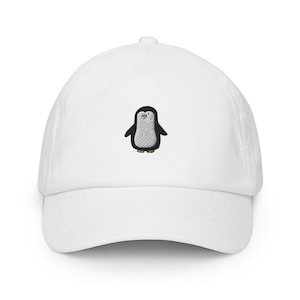 Penguin Palooza: Embroidered Delight Baseball Cap for Kids - Unleash the Fun!