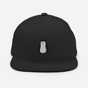 Embroided Penguin Perfection: The Ultimate Cute and Cool Snapback