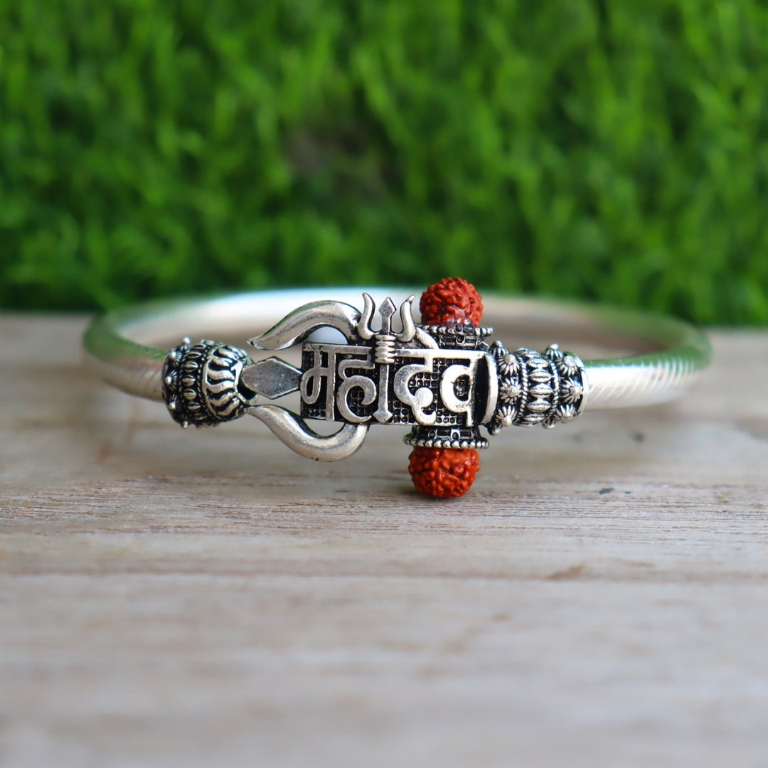 Trishul rudraksha bangle Outlet