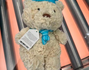 JELLYCAT Airlines x HARRODS Bartholomew Bear Junior Pilot Exclusive NEW