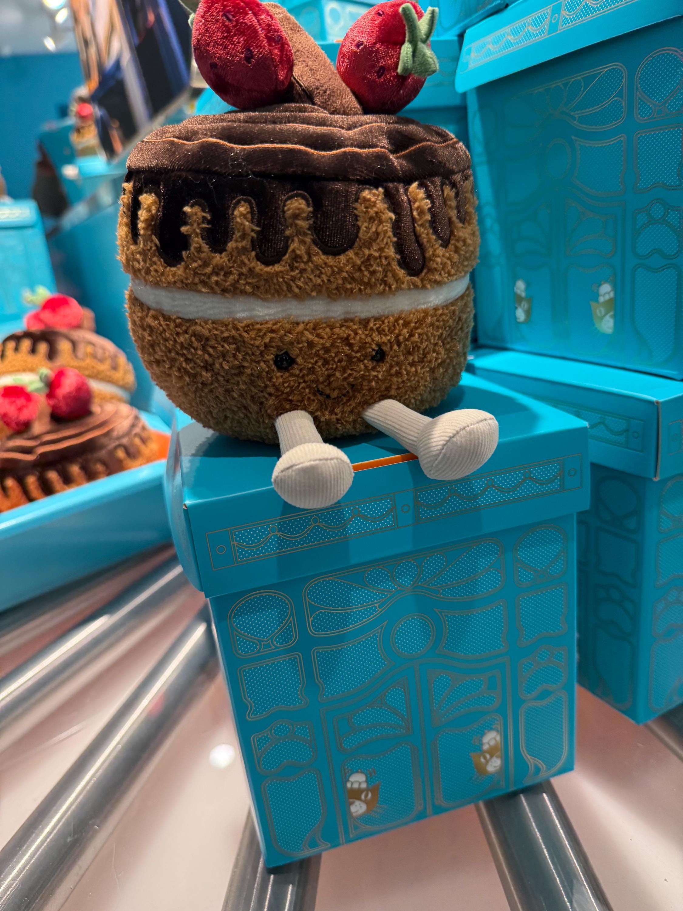 Jellycat X Harrods Exclusive Glacy Chocolate Cake - Etsy