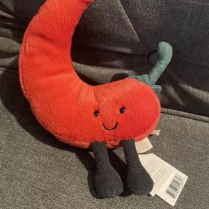 Jellycat A6CHP Amuseable red Chilli Pepper BNWT H17XW13cm