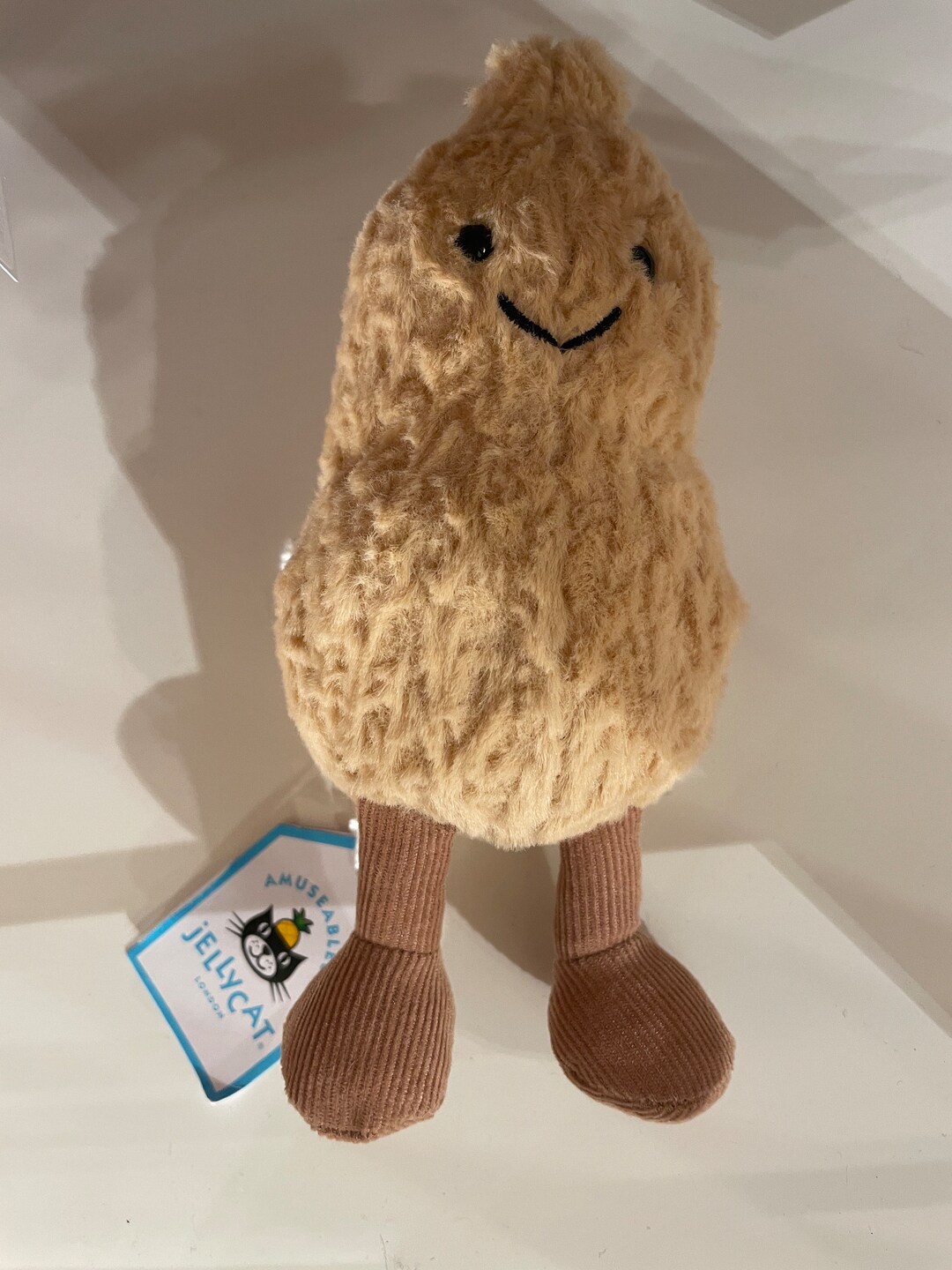 Jellycat A6PE Amuseable Peanut Plush BNWT H15xw7cm Etsy UK