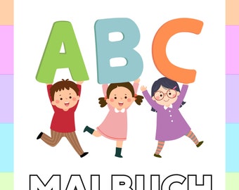 Mein ABC Malbuch