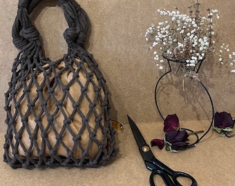 Borsa in macrame