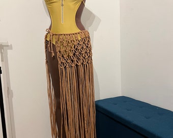 pareo de macramé