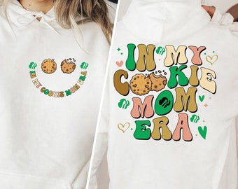 In My Cookie Mom Era Svg Png, Girl Scouts Svg, Cookie Scout Mom Svg, Cookie Dealer Shirts, Cookies Era Svg, Camping Gift For Scout Girl Svg